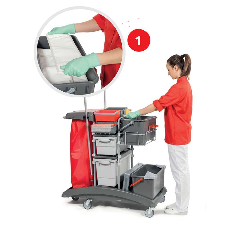 Vdm Touch Free System Multifuctional Trolley Idea Top F Al Mas