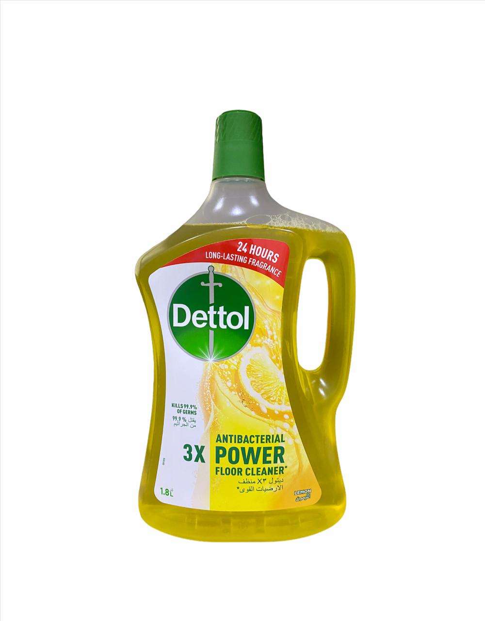 Dettol Floor Cleaner Disinfectant Lemon 1800ml Al Mas Cleaning Mat Tr Sole Proprietorship Llc 3406