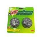 Scotch Brite stainless Steel spiral 2pcs pack