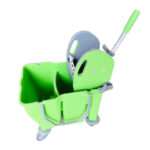 Single Bucket Trolley Divider IPC Made in Italy