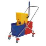 Double Bucket Trolley Steel Frame_AF08071