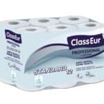 Toilet Roll 180s, embossed,2ply x 12 rolls ClassEur Prof: Italy   pure Cellulose