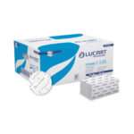 LUCART Italy V Fold 21x21cmx2Ply, STRONG, Embossed, Pure Pulp