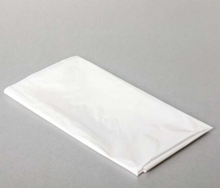Garbage Bag White 65cm x 95cm. D2W 10kg | Al Mas Cleaning Mat Tr LLC