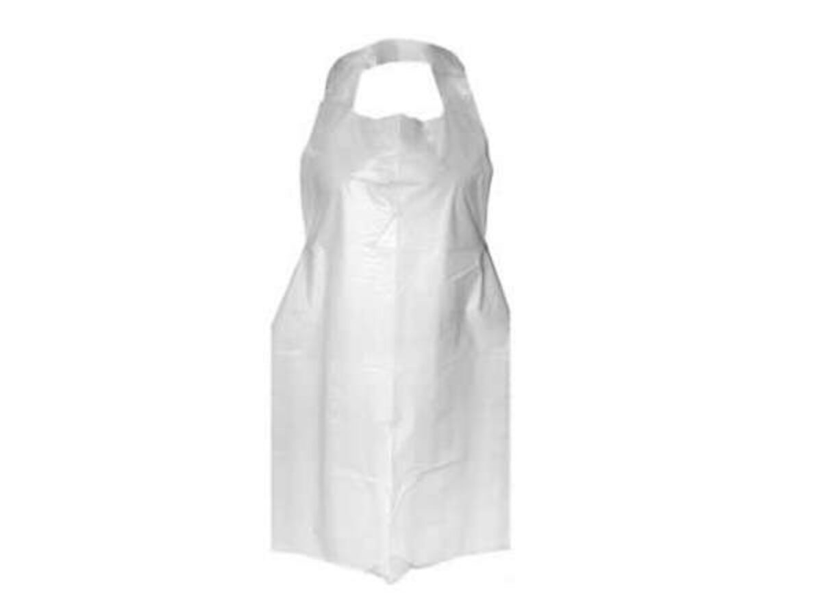 トップス papier Apron/white Apron PE White 100 x 10pkt | Al Mas Cleaning Mat Tr Sole