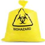 Bioharzard Bag Yellow printed 50cm x 60cm 5kg
