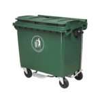 Garbage Bin Outdoor 660L 122 x 122 x 76cm