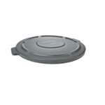 GRAY Lid for 55-Gallon BRUTE® Container 26.95" dia x 2.93" h 11.6 lb 68.45 cm dia x 7.44 cm 5.3 kg