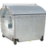 Garbage Bin GALVANISED 4.5 CBM