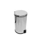 Steel Pedal Bin 20 Ltr, Mirror Polish, Size 29*44 cm
