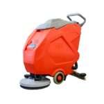 E 4043 Cable Operated Walk Behind Scrubber Drier-Roots-Made in India