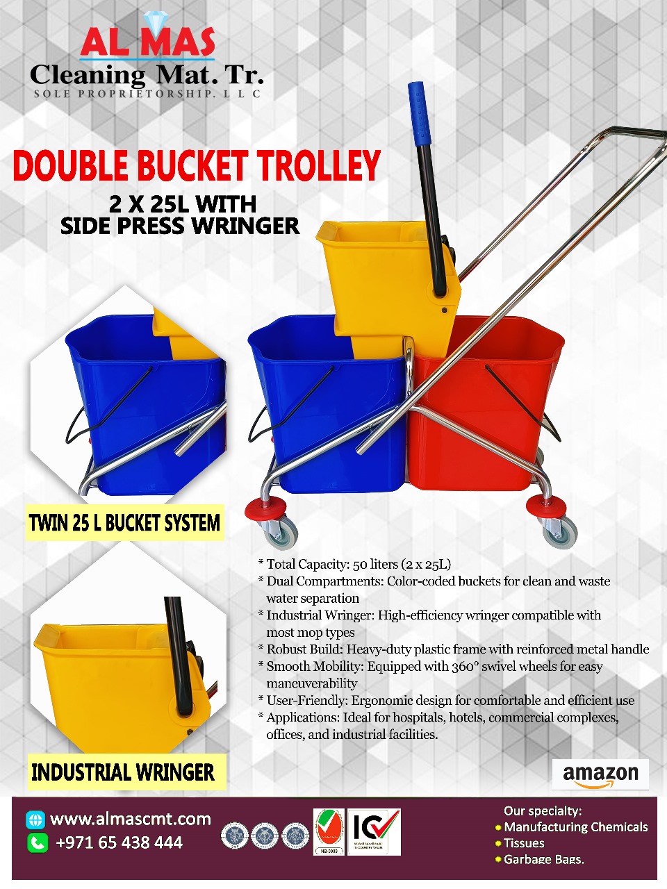Double Bucket Trolley
