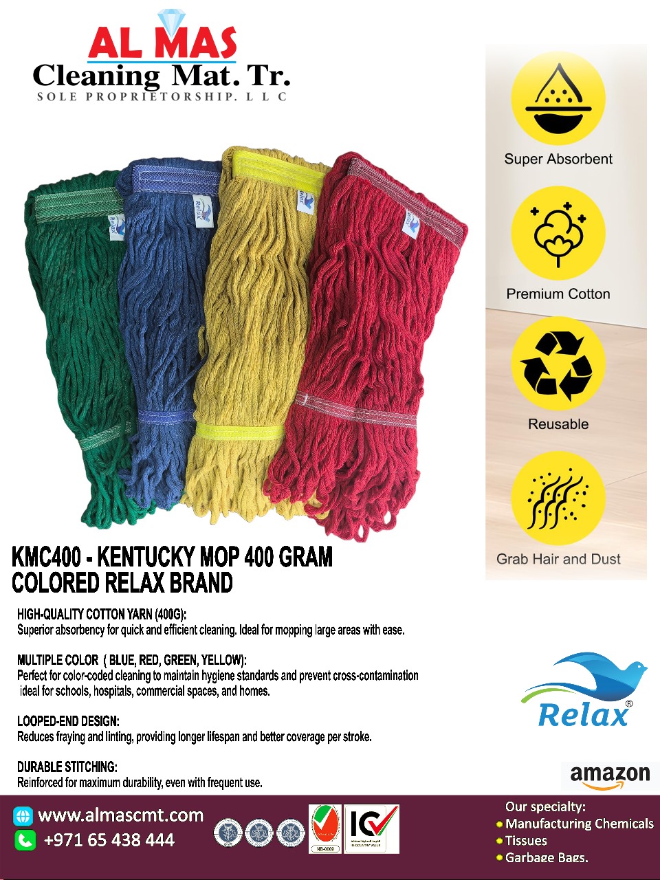 How the Kentucky Mop 400g Makes Cleaning Effortless and Hygienic