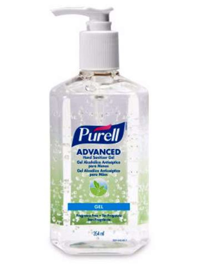 Hand Gel Sanitizer PURELL USA, 354ml (12 OZ) 3691-12