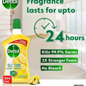 Dettol Floor Cleaner ā Ultimate Protection & Fresh Lemon Shine