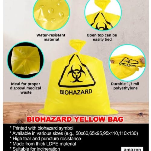 Ultimate Safety: Biohazard Yellow Bags for UAE Labs & Clinics