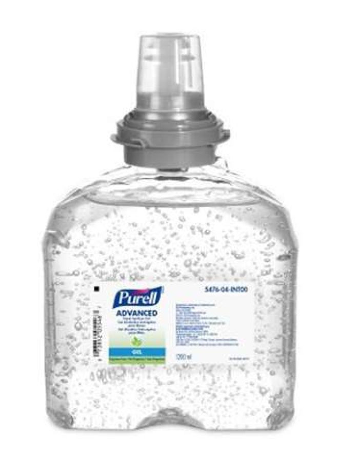Hand Gel Sanitizer PURELL USA,1.2 Ltr Refill Automatic, 5476-04 x 4Pcs