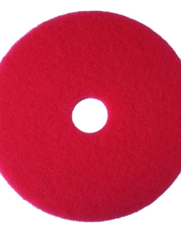 Machine Pad Red 17″