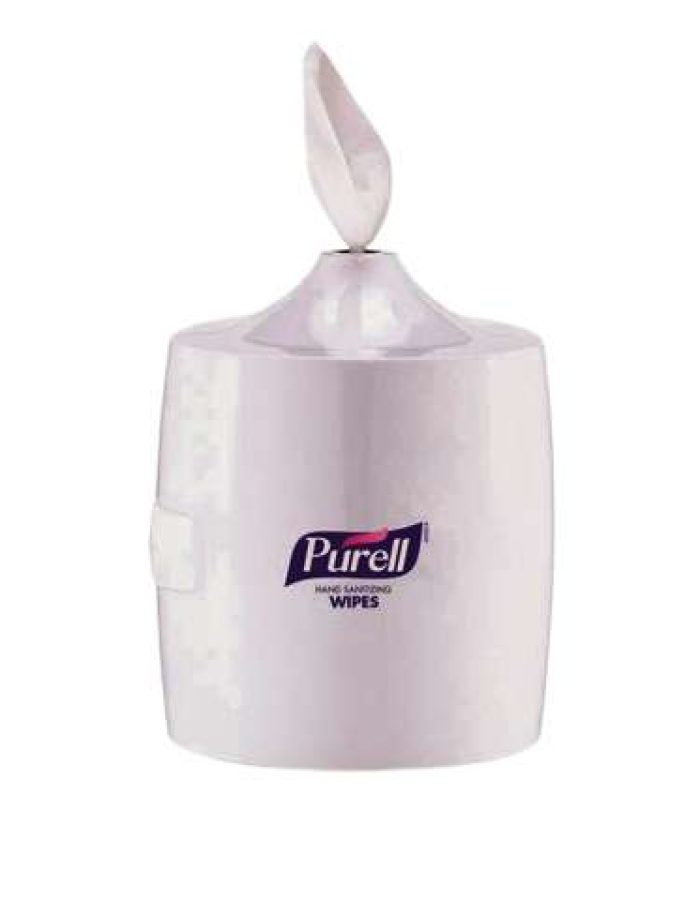 Purell Wall Mounted Dispenser for Purell Sanitizing Wipes – White 9019-01