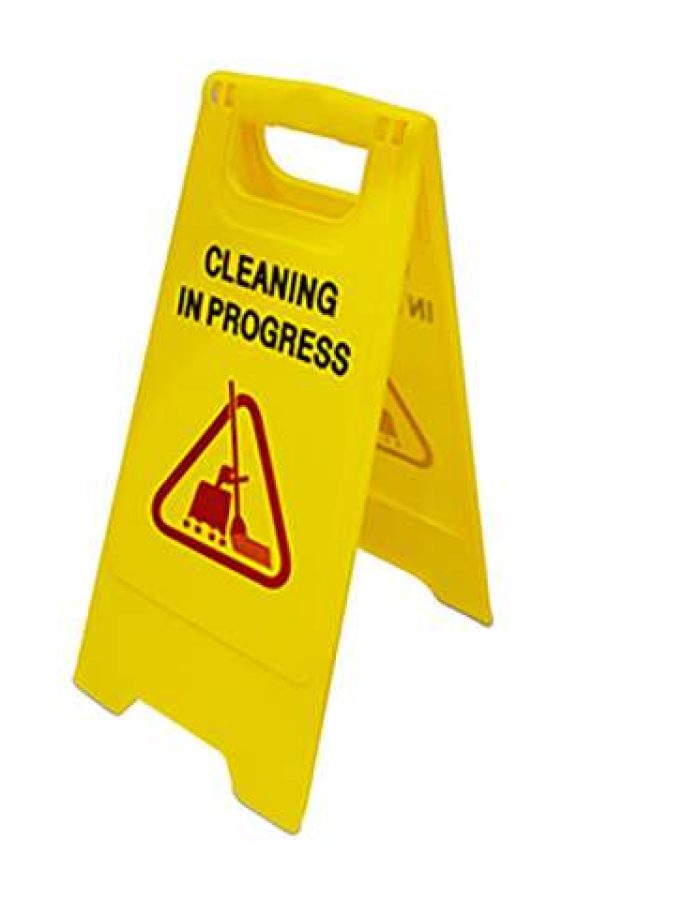 Caution Cleaning in Progress