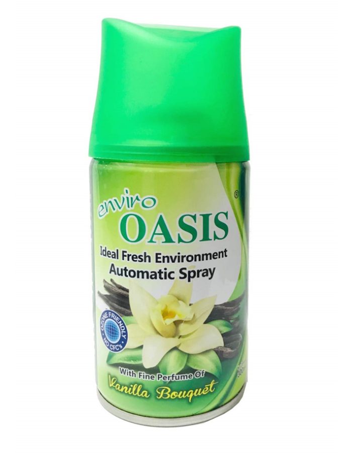 Automatic Air Freshener Vanilla 300ml – Compatible with F128 Dispenser for Continuous Fragrance