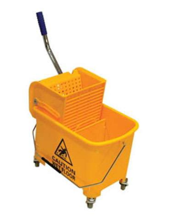 Mini Wringer Trolley Yellow 24 Ltr_AF08068