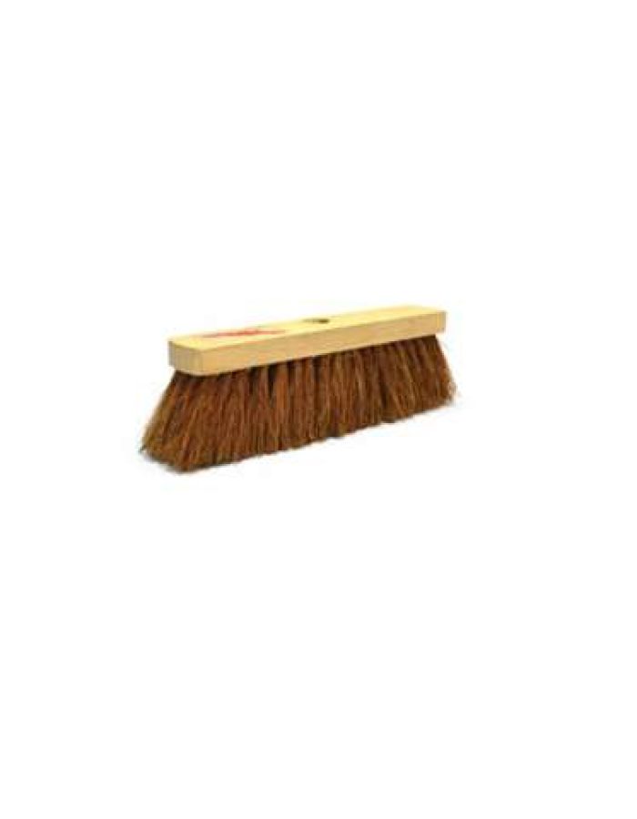 Coco Brush 12″ with Plain Wooden Handle