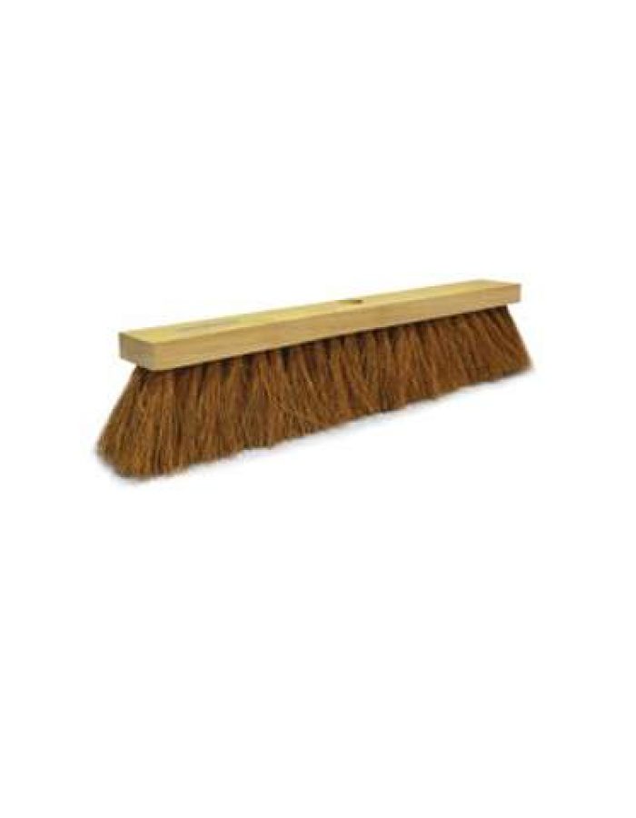 Coco Brush 18″ with Plain Wooden Handle