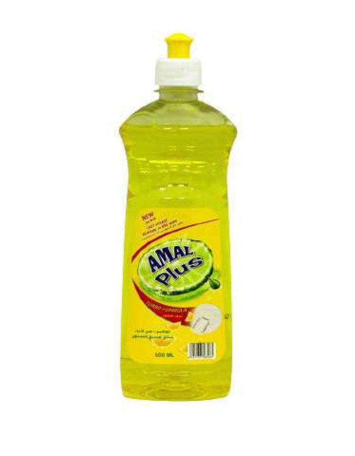Dish Wash Liquid Lemon AMAL Plus 500 ml