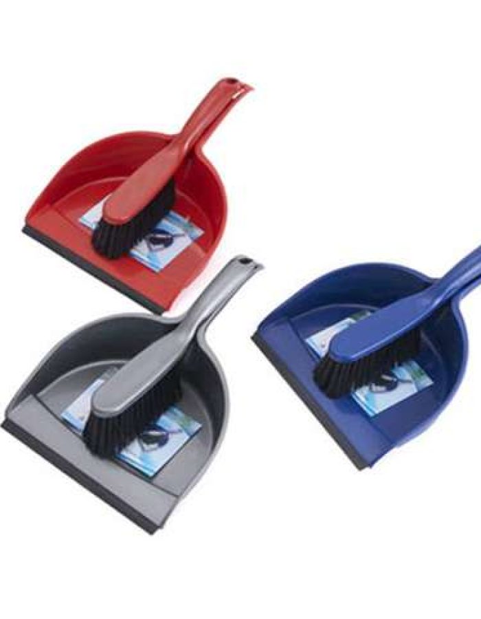 Dust Pan set with Rubber Relax