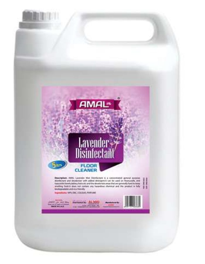 Floor Cleaner – White lavender Disinfectant AMAL Plus 5 Ltr