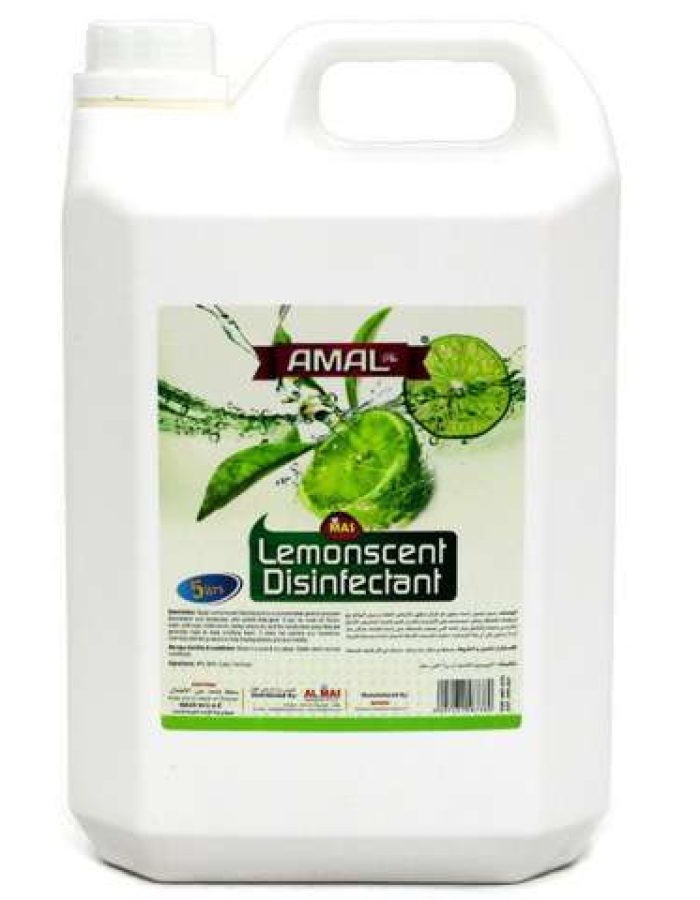 Floor Cleaner – Mas Lemonscent Disinfectant  AMAL Plus 5 Ltr
