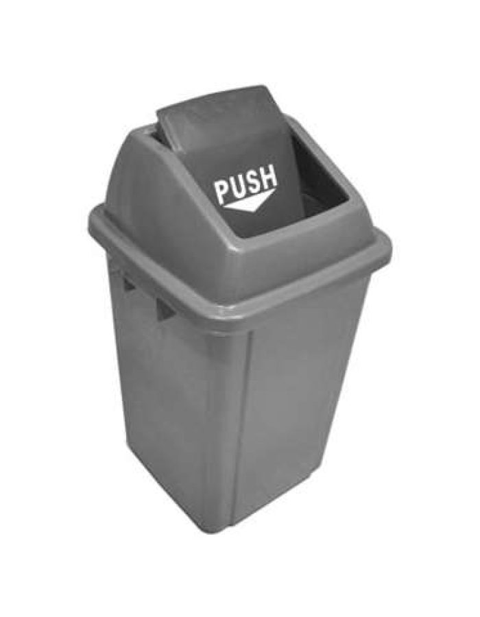 Garbage Bin without pedal (Push)60 Ltr_AF07312_41 x 41 x 70 cm