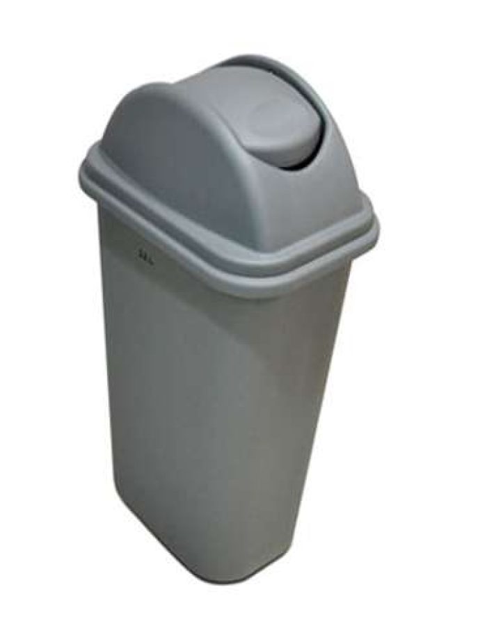 Garbage Bin Ovel Swing Large 35Ltr_AF07006_Dime 40×29.2x66cm