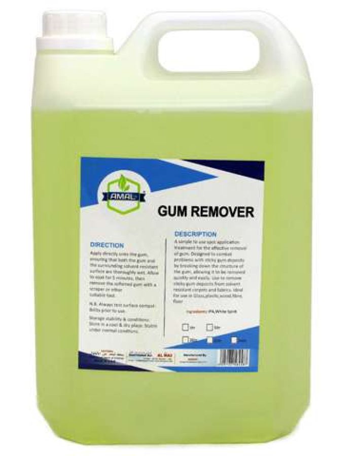 Gum Remover Adhesive AMAL Plus 5Ltr