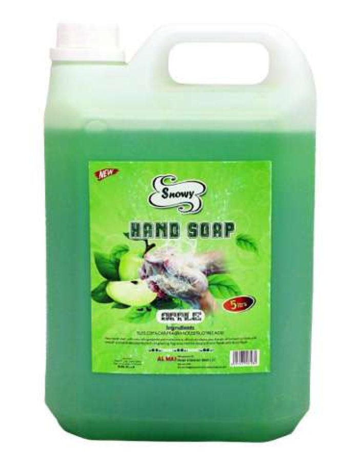 Hand Soap Green Apple SNOWY 5Ltr