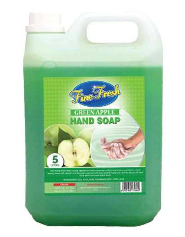 Hand Soap Green Apple FINE FRESH 5Ltr