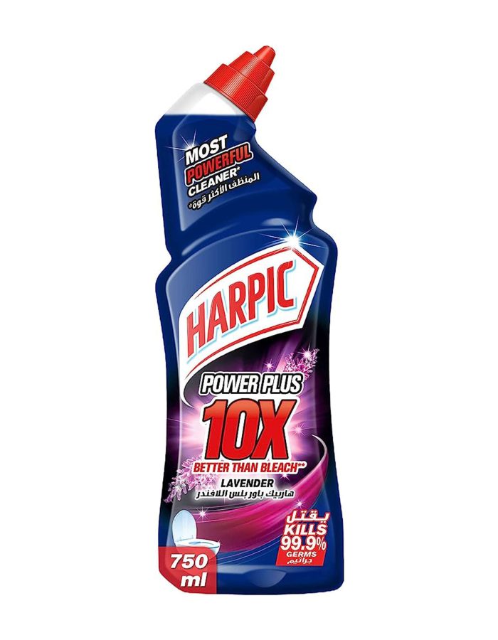 Harpic Toilet Cleaner Liquid Power Plus Lavender, 750ml