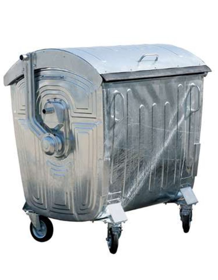 Garbage Bin GALVANISED 1.1CBM
