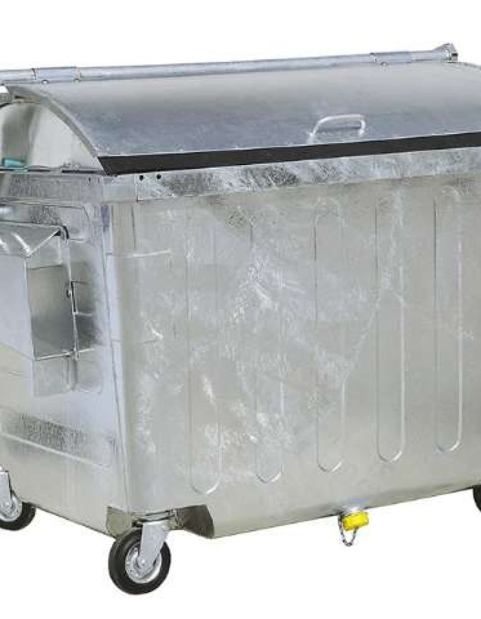 Garbage Bin GALVANISED 2.5 CBM