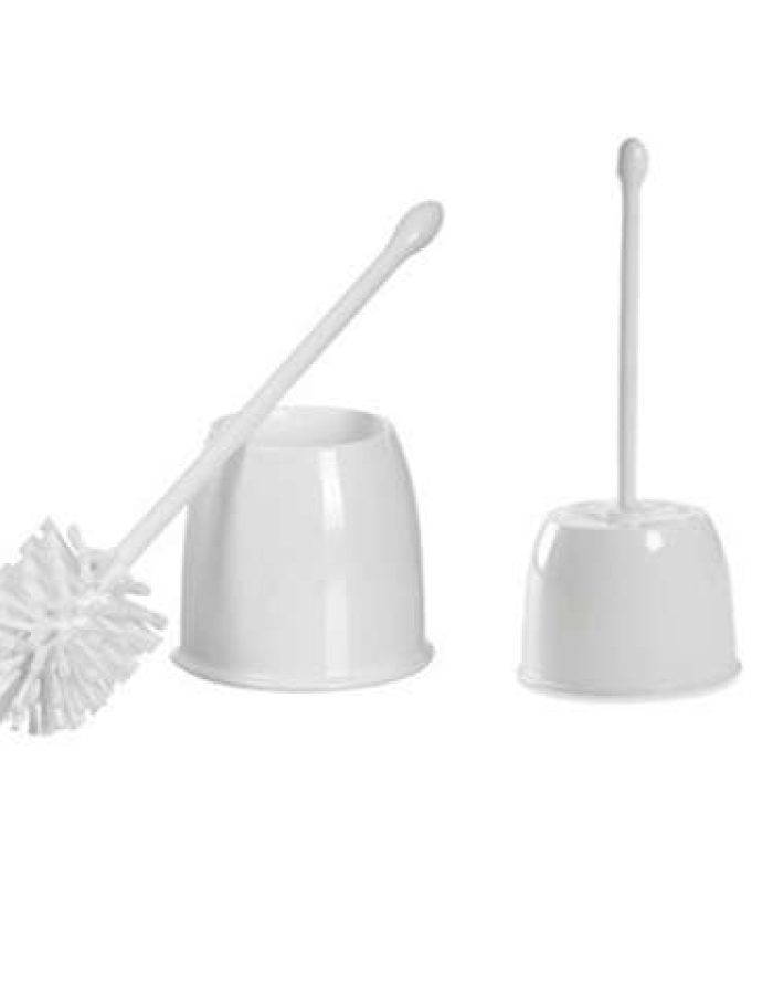 Toilet Brush with round holder