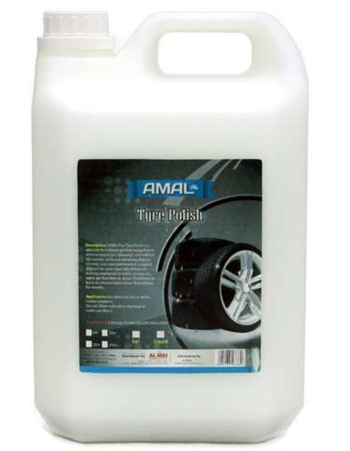 Tyre Polish Gel type Amal 5 Ltr
