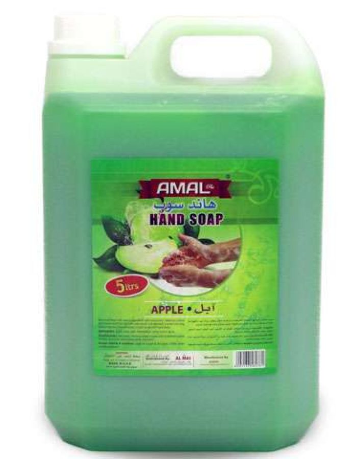 Hand Soap Green Apple AMAL Plus 5Ltr