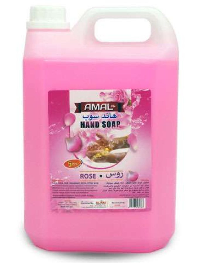 Hand Soap Rose AMAL Plus 5 Ltr