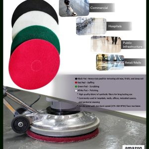 Why 17-Inch Floor Pads Are Essential for Effective Cleaning