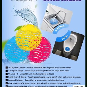 Urinal Screens: The Ultimate Solution for Fresh, Clean Restrooms