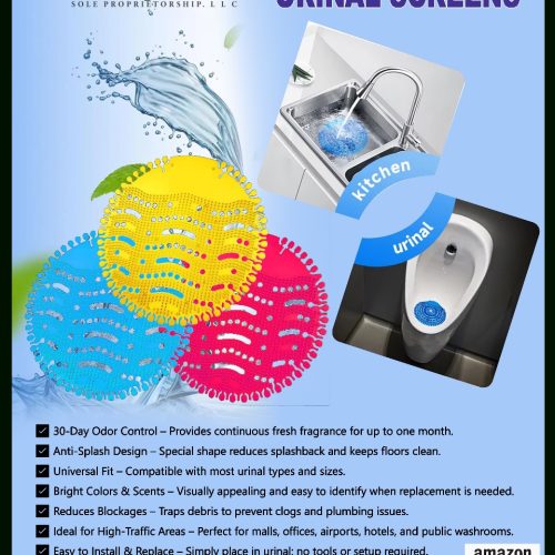 Urinal Screens: The Ultimate Solution for Fresh, Clean Restrooms