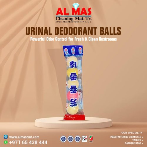 Eliminate Restroom Odors Instantly with Powerful Urinal Deodorant Balls