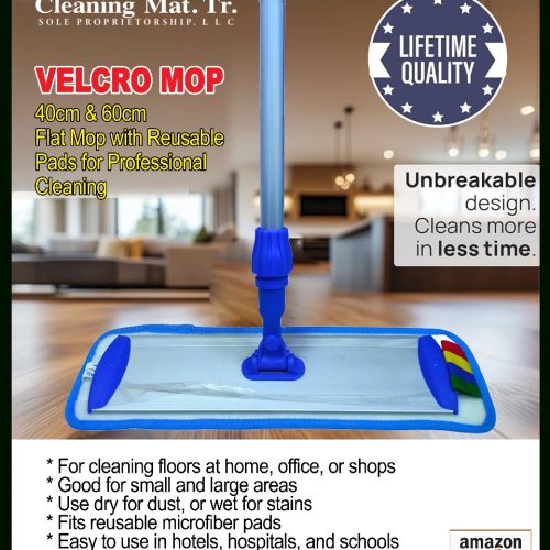 VELCRO Mop – The Smarter Way to Clean More in Less Time