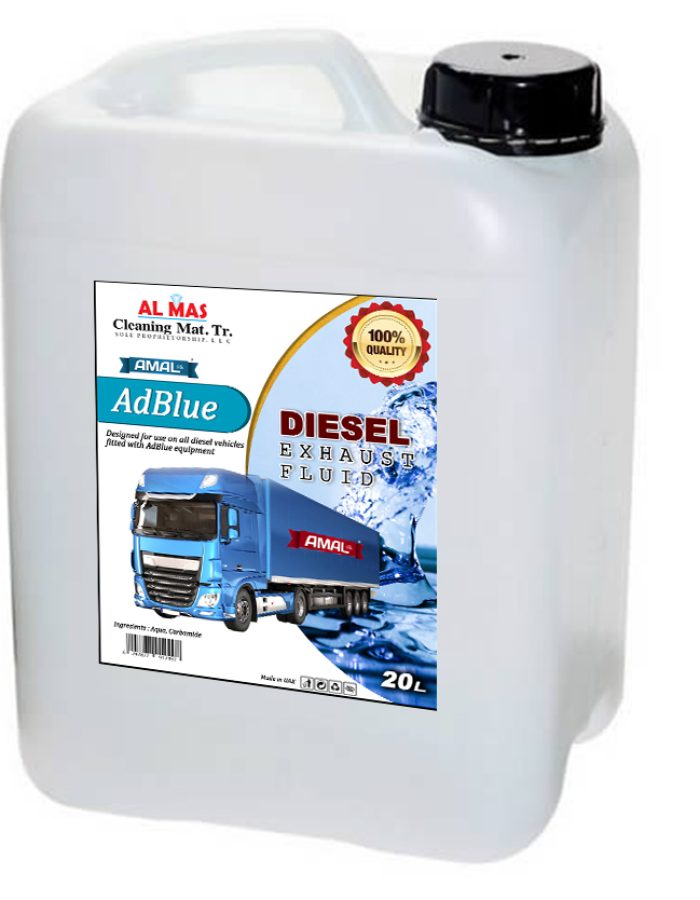 Amal Plus AdBlue 20 Litre – Diesel Exhaust Fluid (DEF) for SCR System Vehicles